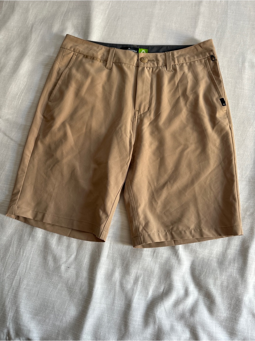 NWOT QUIKSILVER Union Amphibian 20" Hybrid Shorts Beige | 30